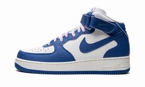 Balanced Step Wearable Style AIR FORCE 1 MID MNS WMNS "Military Blue"