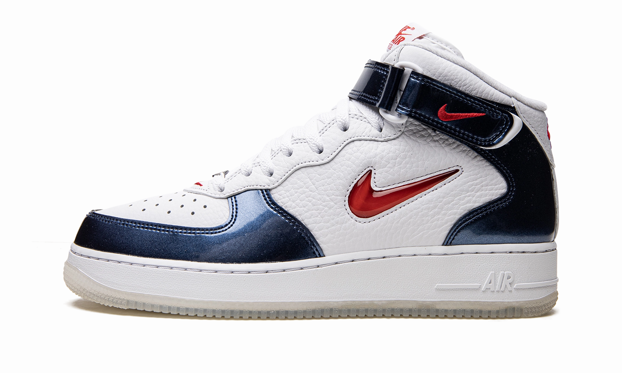 Elastic laces Comfortable Outsole Air Force 1 Mid QS "Independence Day"
