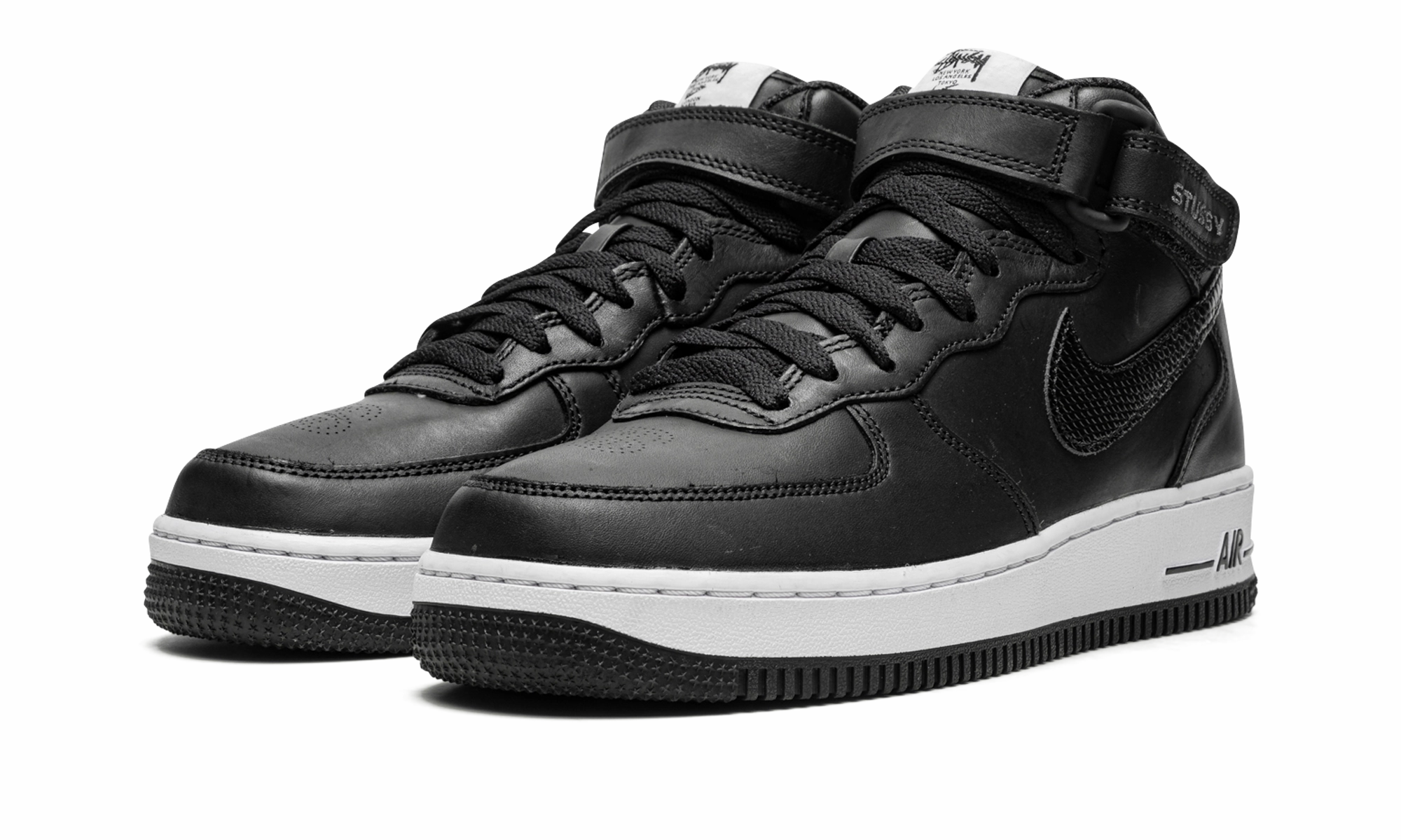 Anti Odor foam Air Force 1 Mid "Stussy - Black"