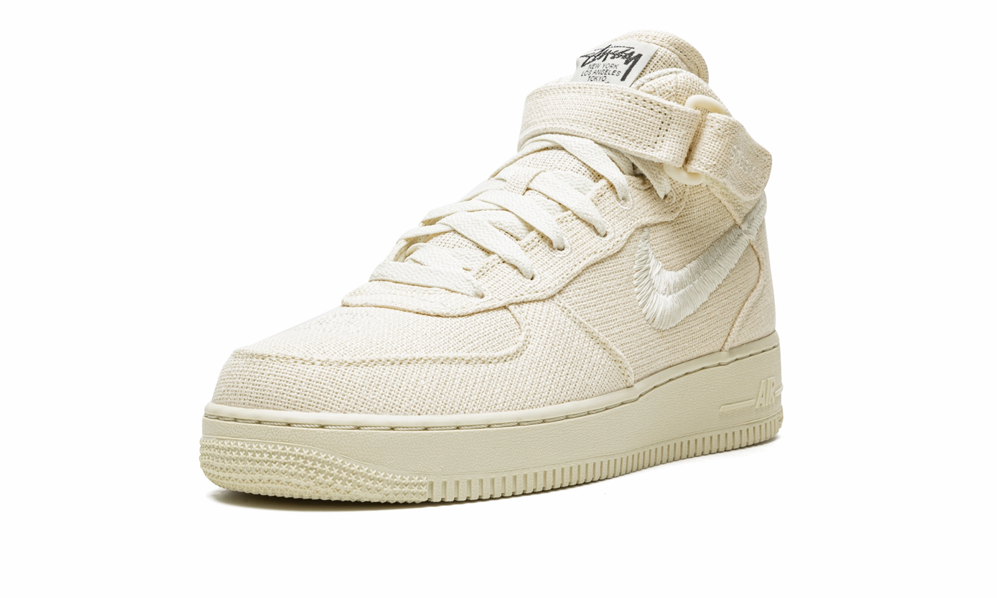 Air Force 1 Mid "Stussy - Fossil" Long distance