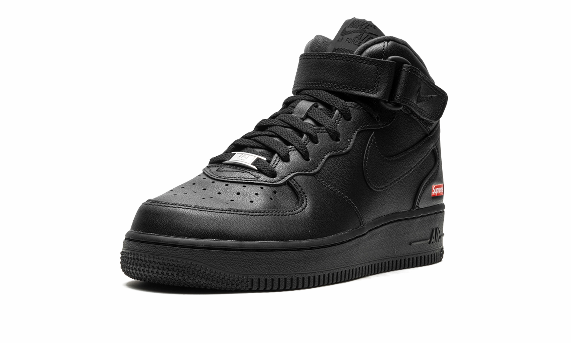 Air Force 1 Mid "Supreme - Mini Box Logo Black" Meal Go Park Jog