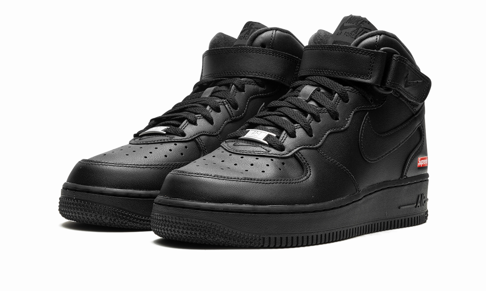 Comfy Journey Air Force 1 Mid "Supreme - Mini Box Logo Black"