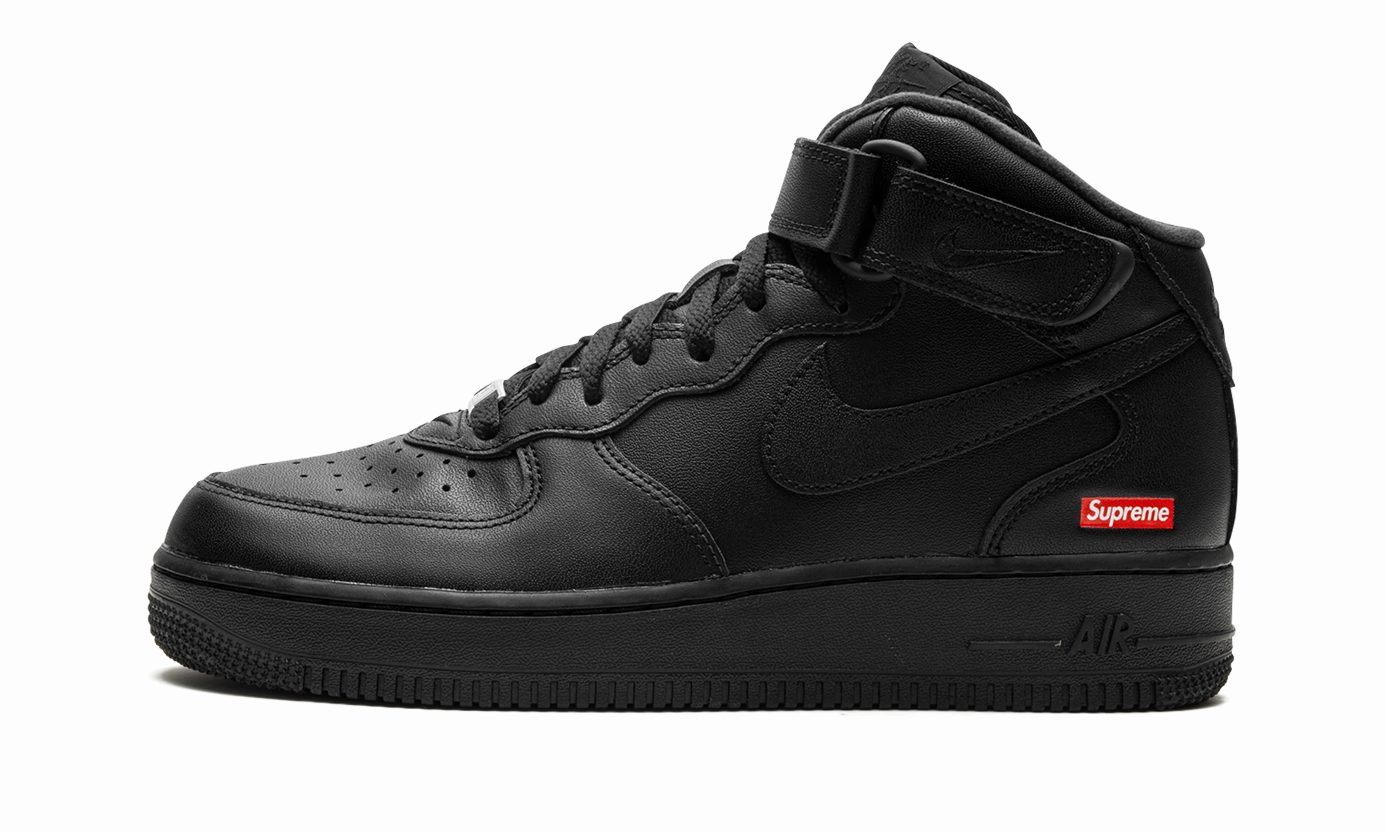 Air Force 1 Mid "Supreme - Mini Box Logo Black" Healthy Walk