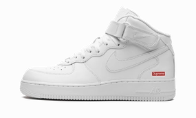 Air Force 1 Mid "Supreme - Mini Box Logo White" Home Leisure Snow Path