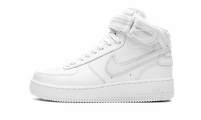 Air Force 1 Mid SP/Tisci "Riccardo Tisci - Triple White" Basic Wear Air Mesh