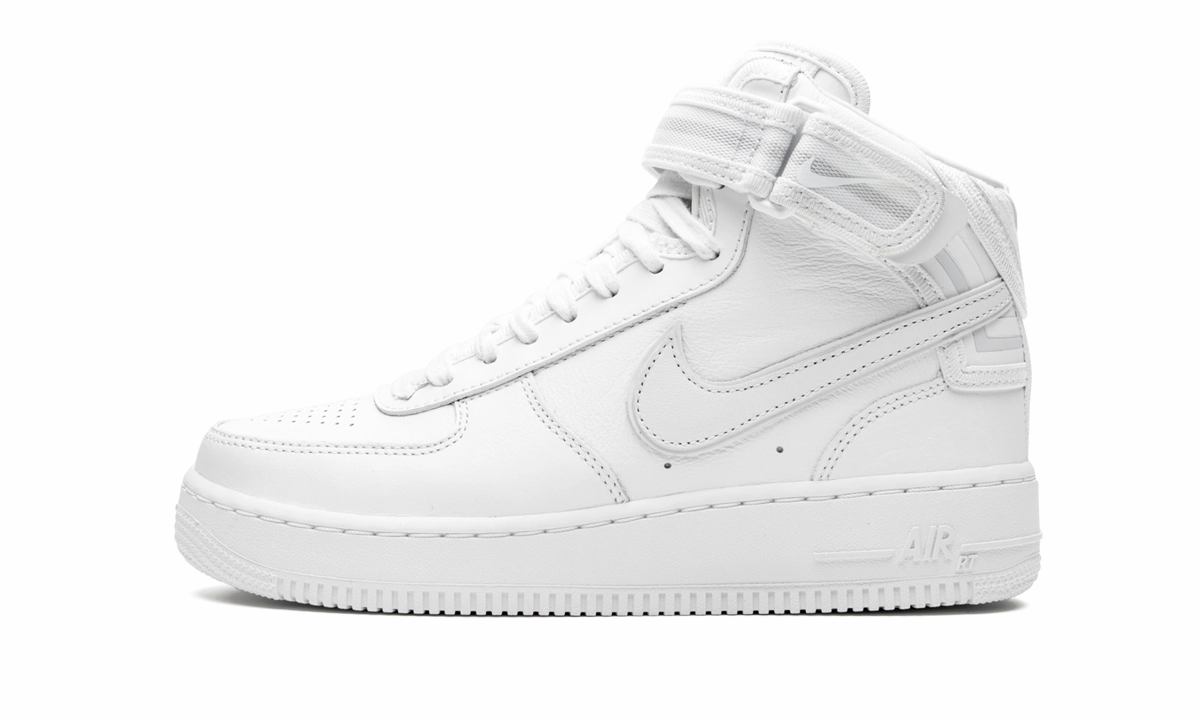 Air Force 1 Mid SP/Tisci "Riccardo Tisci - Triple White" Basic Wear Air Mesh