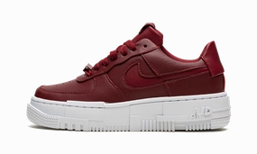 AIR FORCE 1 PIXEL MNS WMNS "Team Red" Feast Walk Shock Absorbing