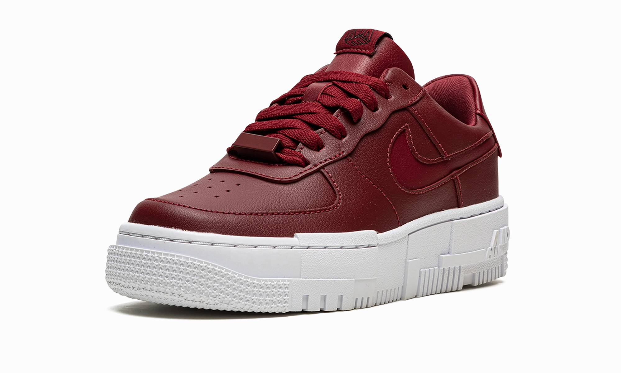 Flexible Comfort Shoes. All Fit AIR FORCE 1 PIXEL MNS WMNS "Team Red"