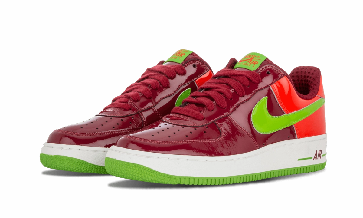 Ankle friendly Sporty Look Air Force 1 Premium "Kiwi"