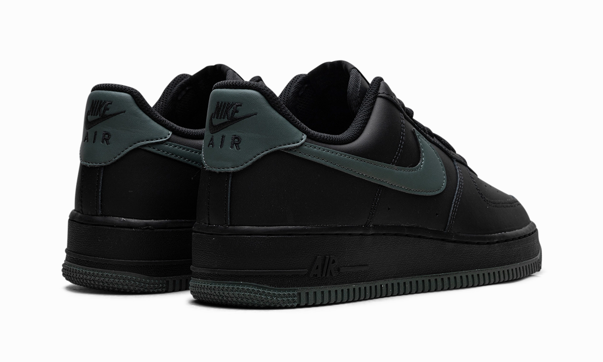 Air Force 1 "Black Vintage Green" breathable socks play time