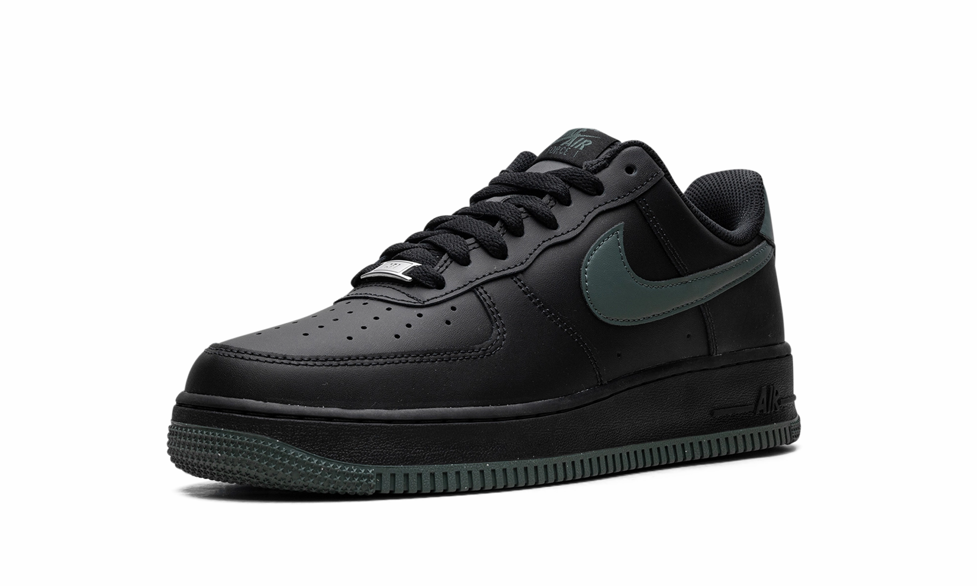 Air Force 1 "Black Vintage Green" Star Path Smooth Texture