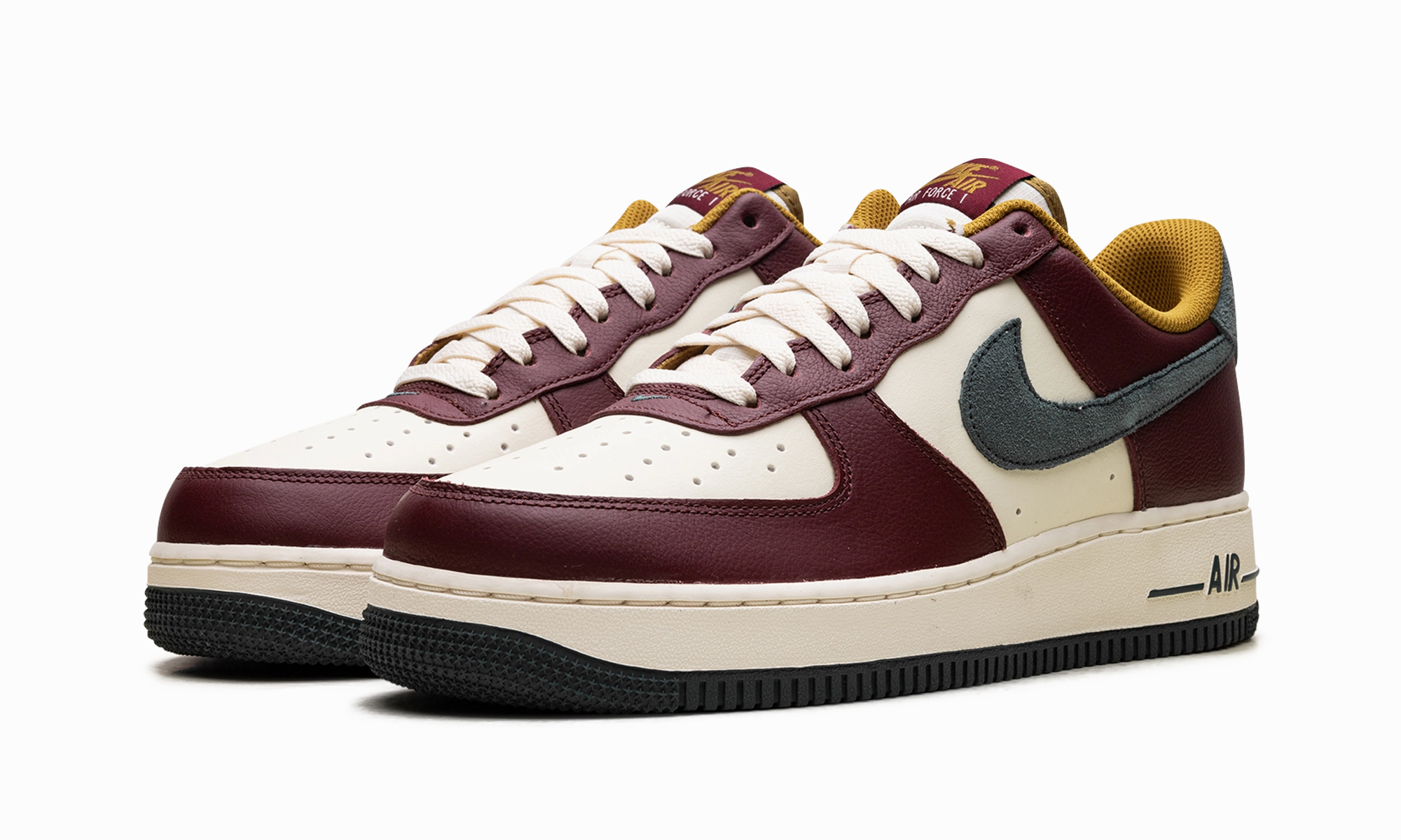 Air Force 1 "Dark Team Red Vintage Green" Dynamic Grip Non-Slip Design