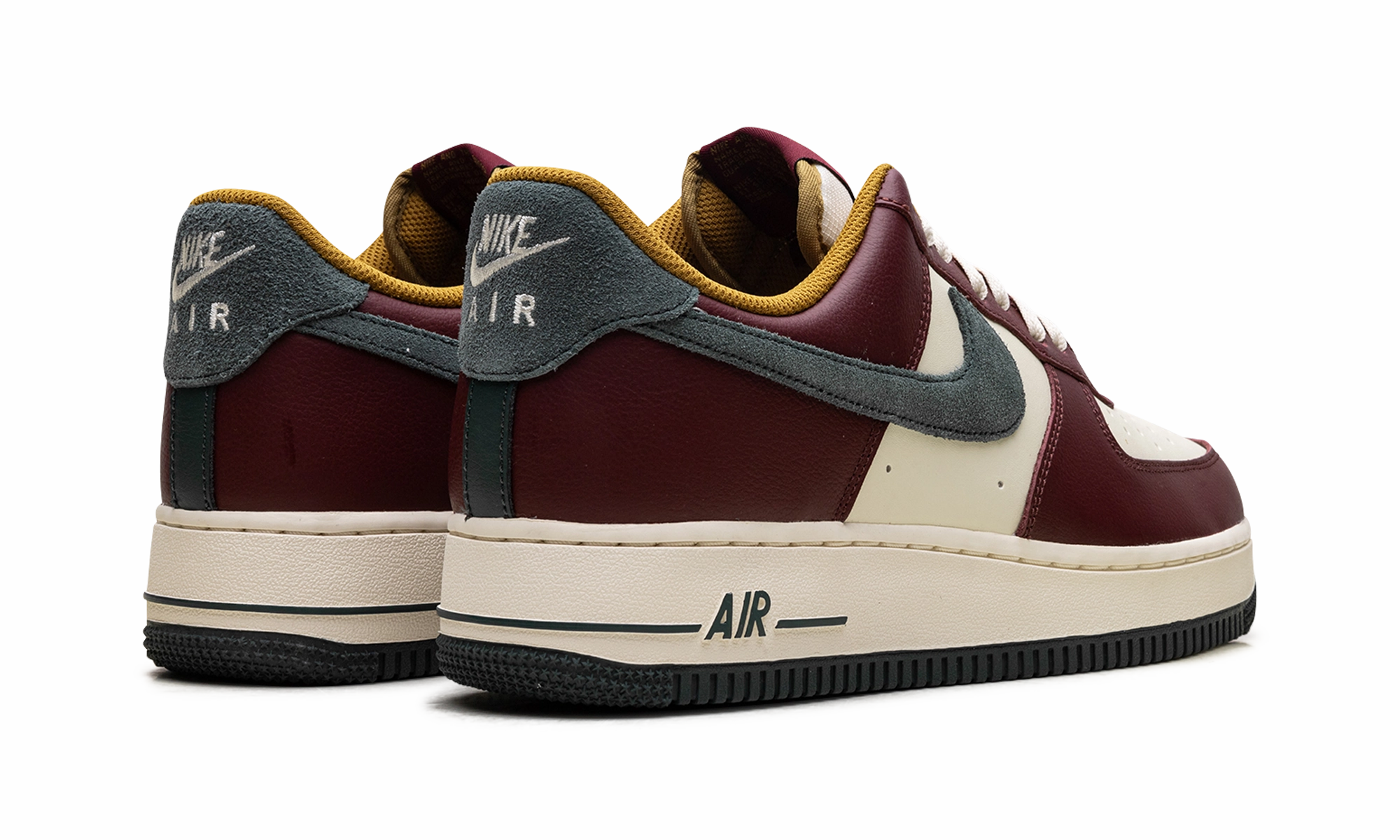 Air Force 1 "Dark Team Red Vintage Green" Quick   Drying Subtle Look