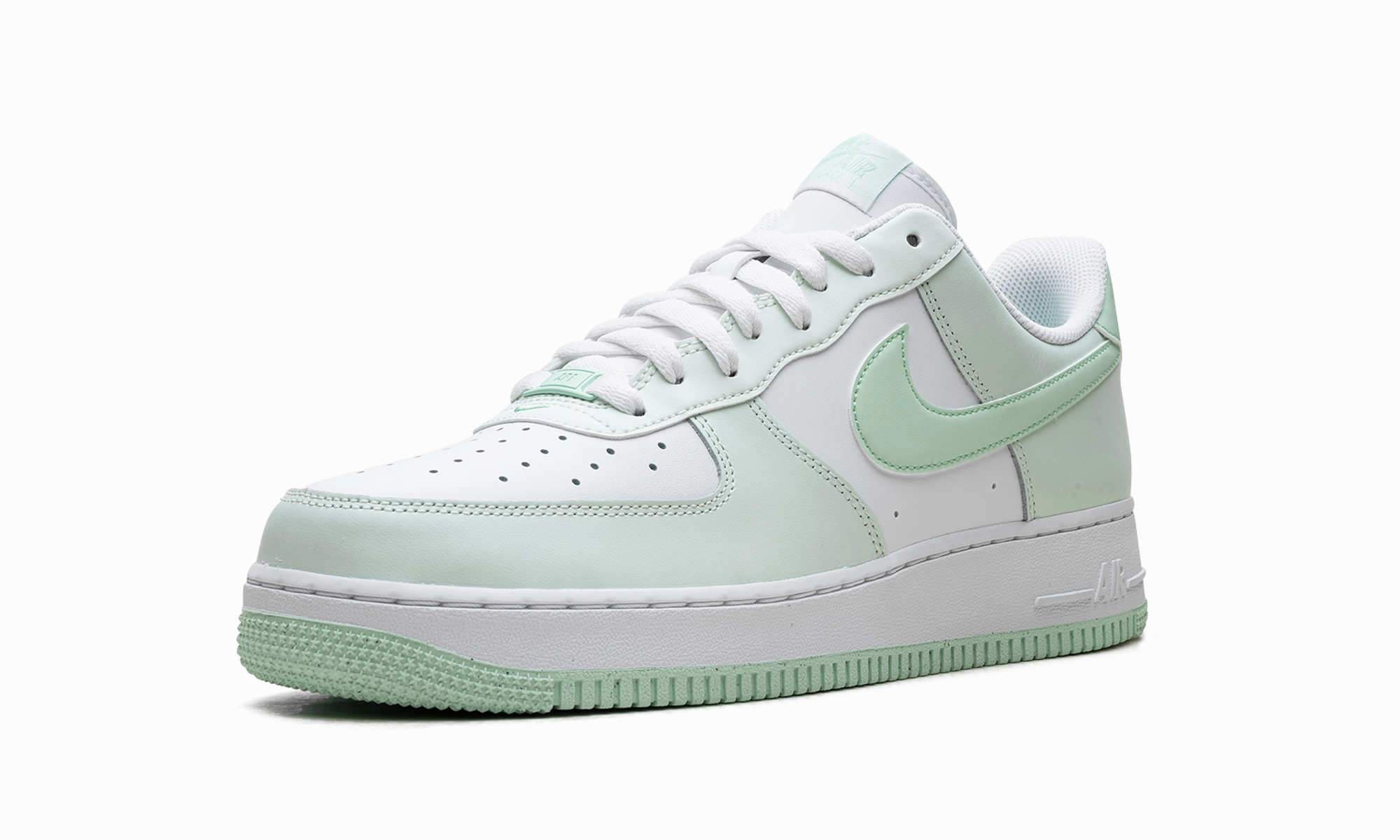 Reinforced   toe AIR FORCE 1 "Mint Foam"
