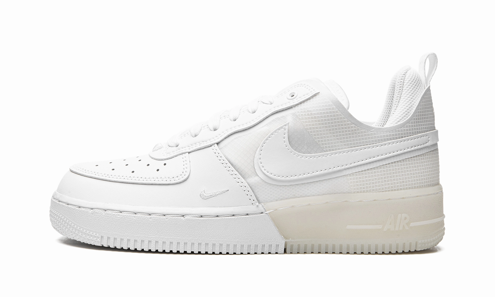 Air Force 1 React "Triple White" Travel Snap
