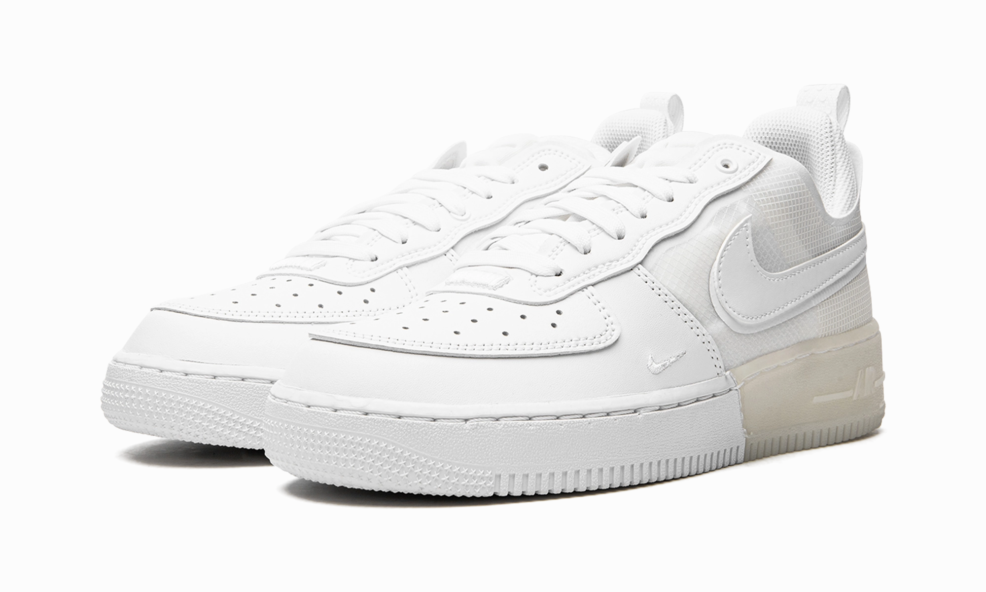 Hop Step Race Pace Air Force 1 React "Triple White"