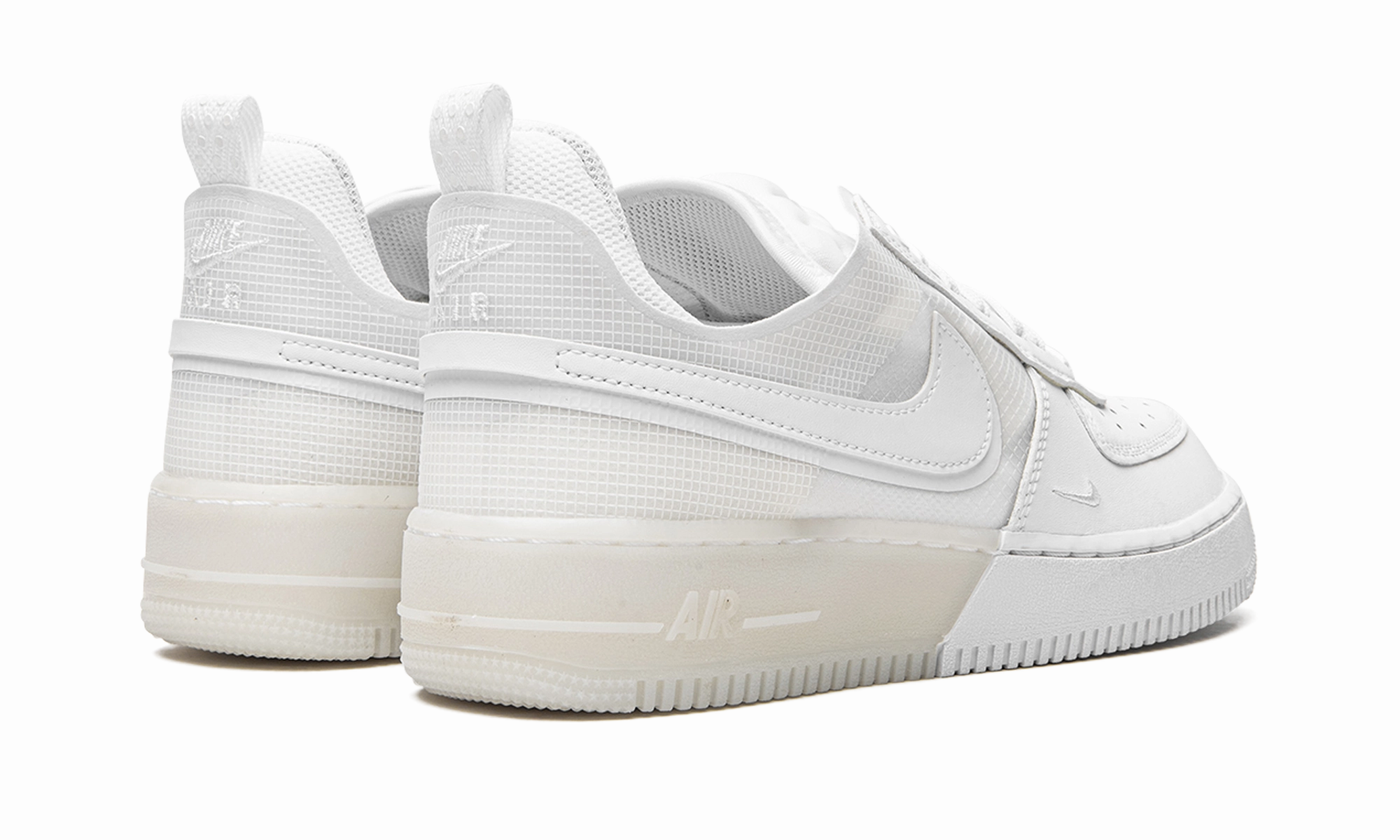 Air Force 1 React "Triple White" Comfort Feel All Gender Fit
