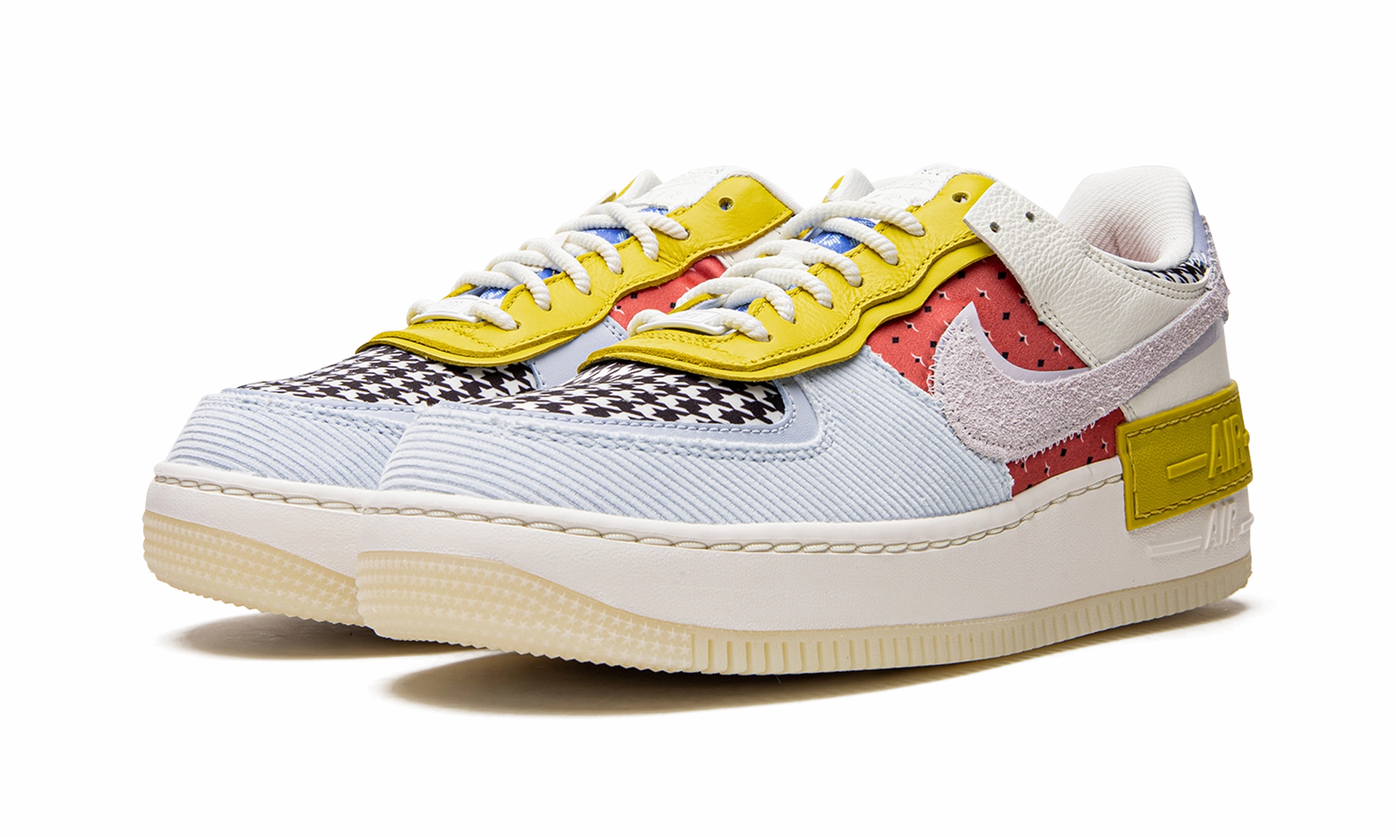 Soft   leather Anti Static Finish AIR FORCE 1 SHADO MNS WMNS "Multi-Print"