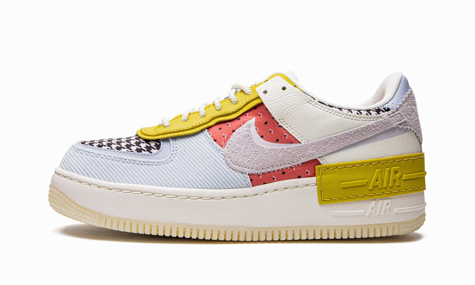 Dynamic Motion Fashion Appeal AIR FORCE 1 SHADO MNS WMNS "Multi-Print"