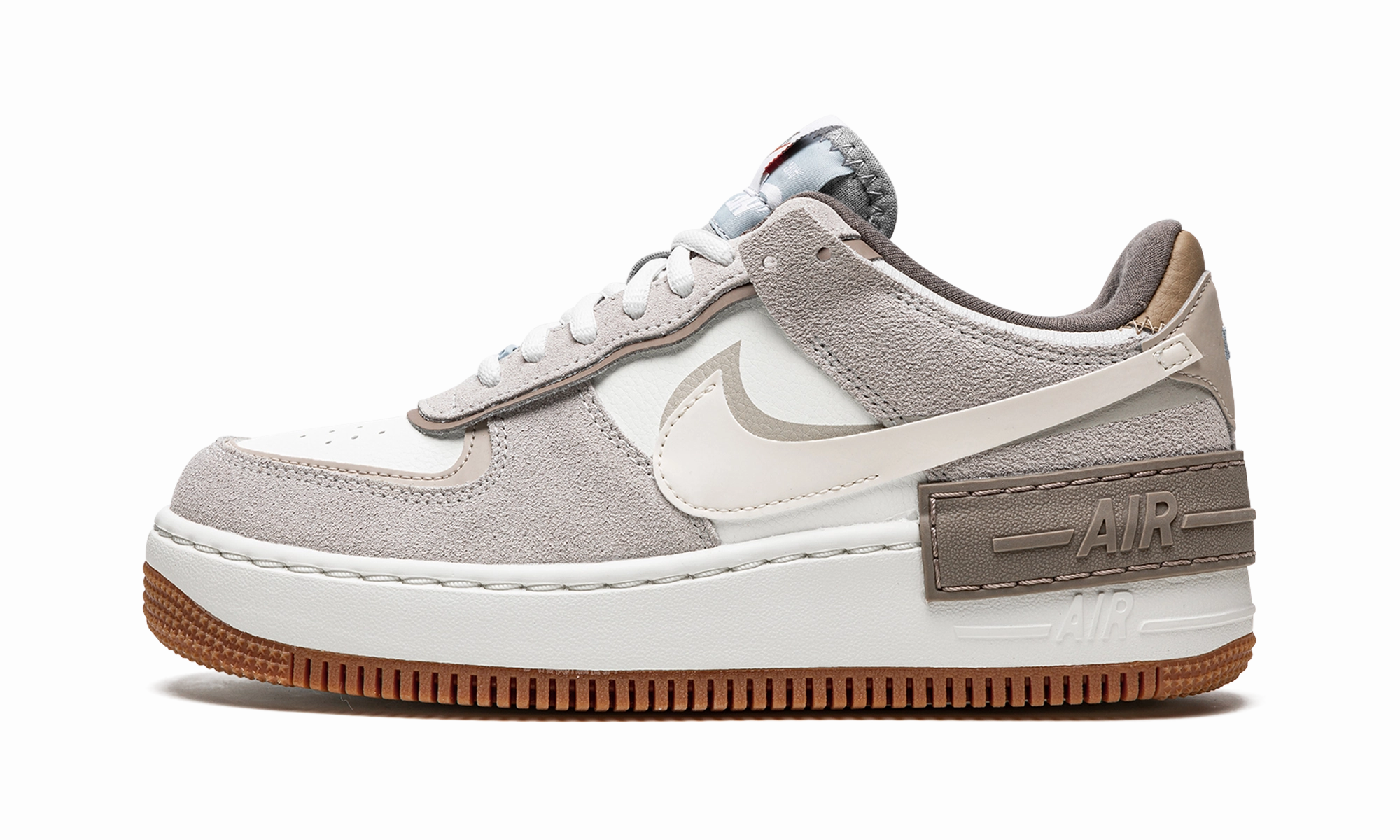 AIR FORCE 1 SHADO MNS WMNS "Sail / Pale Ivory" Timeless Comfort Run Club