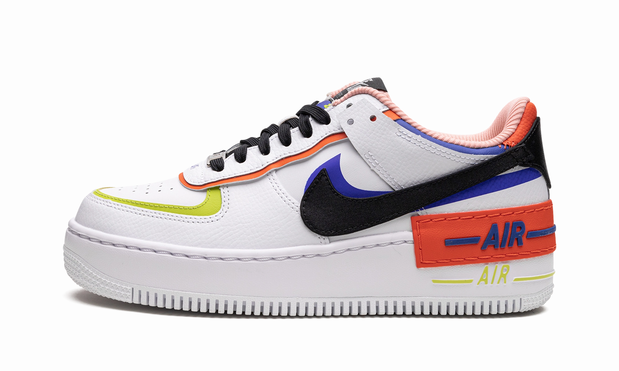 Breathable Inside AIR FORCE 1 SHADO MNS WMNS "White Multi"