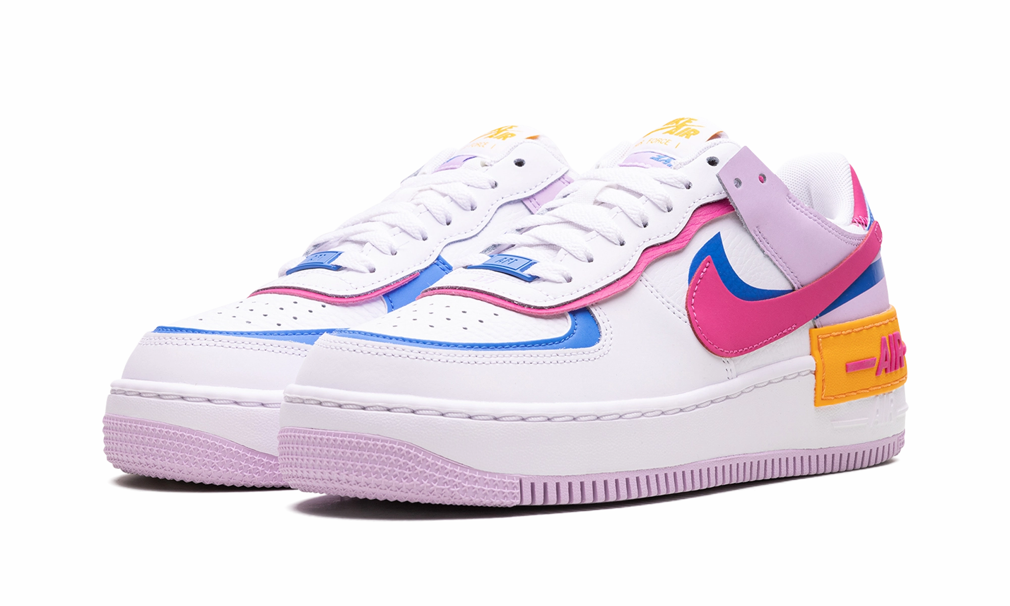 Air Force 1 Shadow WMNS "90's Multicolor" Work Hike Metal Pop