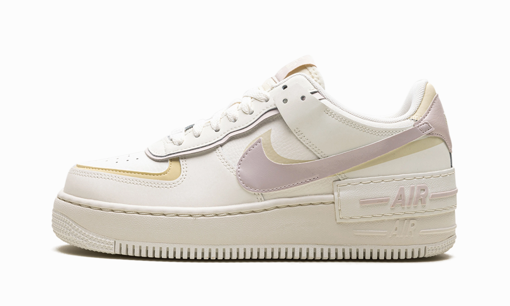 AIR FORCE 1 SHADOW WMNS "SAIL PLATINUM VIOLET" Slip On Design