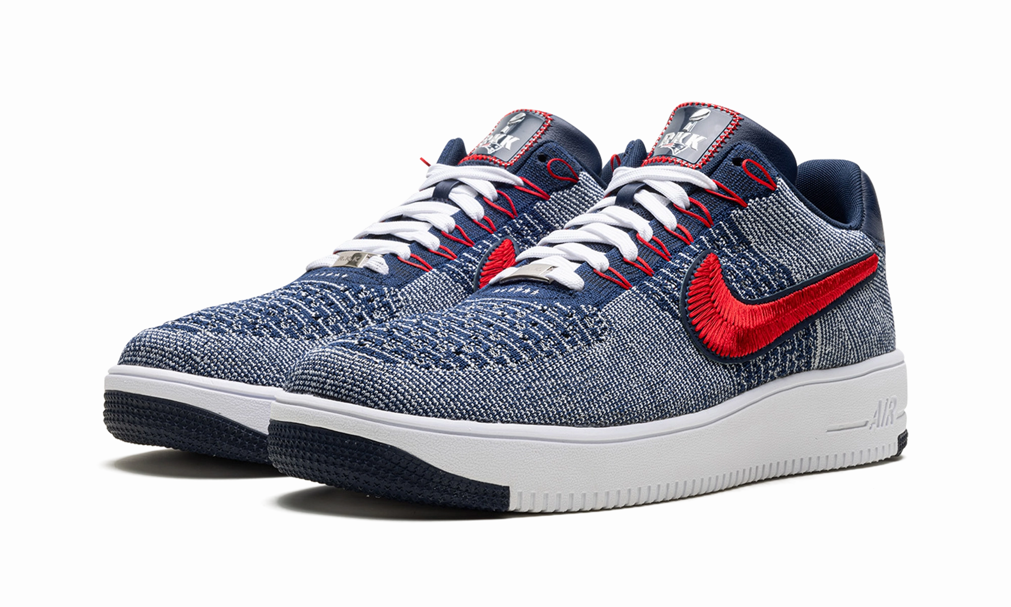 Air Force 1 Ultra Flyknit Low "Patriots Robert Kraft Wolf Grey" All Use
