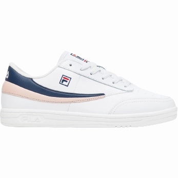 Fila Men's Tennis 88 Shoes - White / Navy / Seashell Pink CrossTraining TPU Midsole