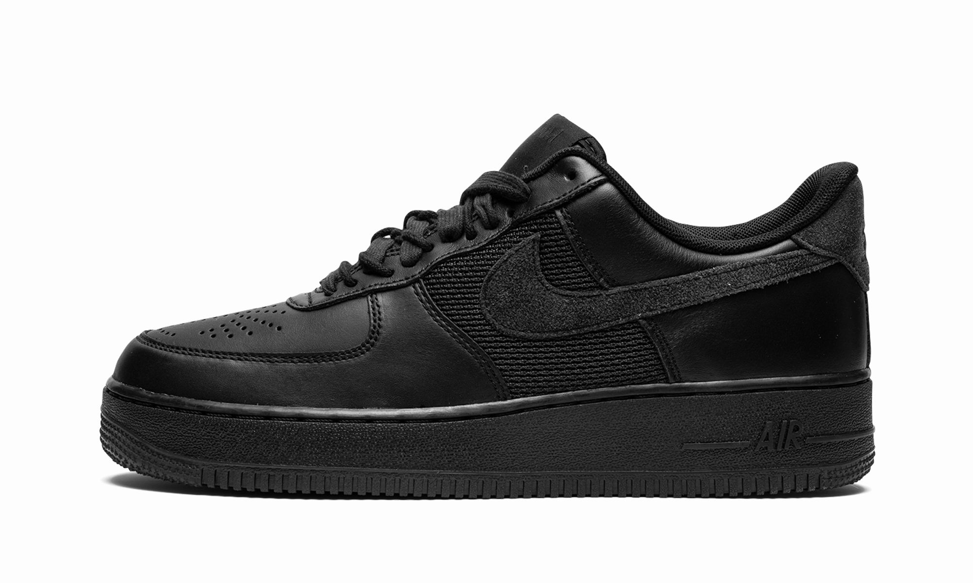 Air Force 1 Low "Slam Jam - Black" Wood Jog Urban Style