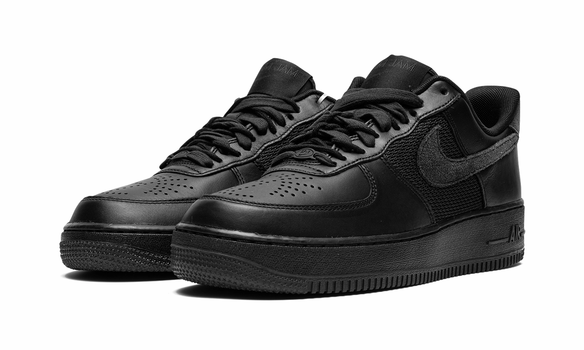Zip Up Style Air Force 1 Low "Slam Jam - Black"