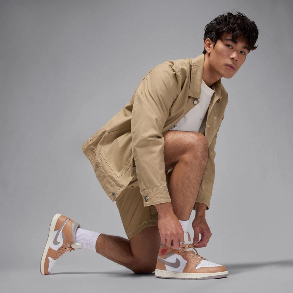 Enhanced Heel Support AJ 1 Mid - Mens