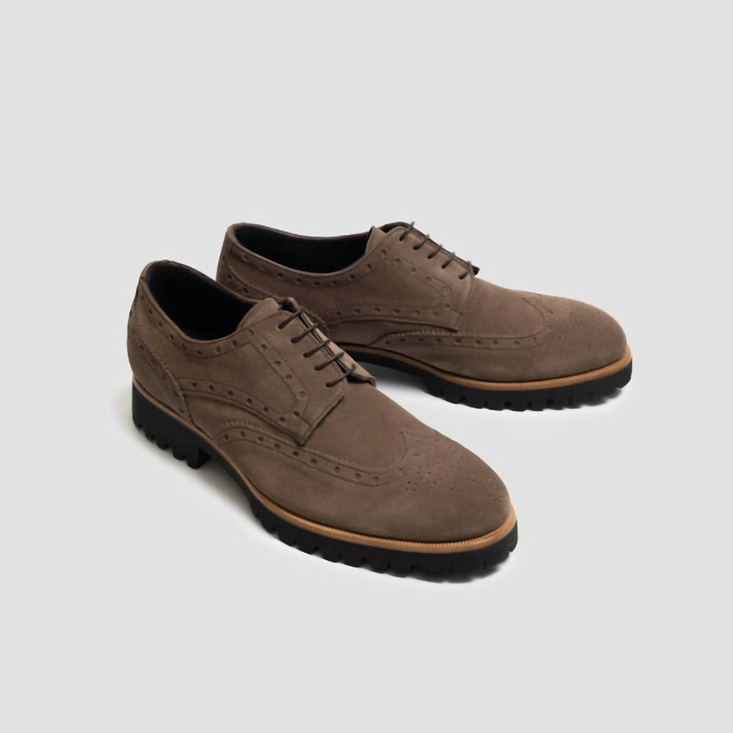 Smooth Form Comfort Seeker Party Oxfords Men's Montagnana Oxford Shoes In Dark Bark