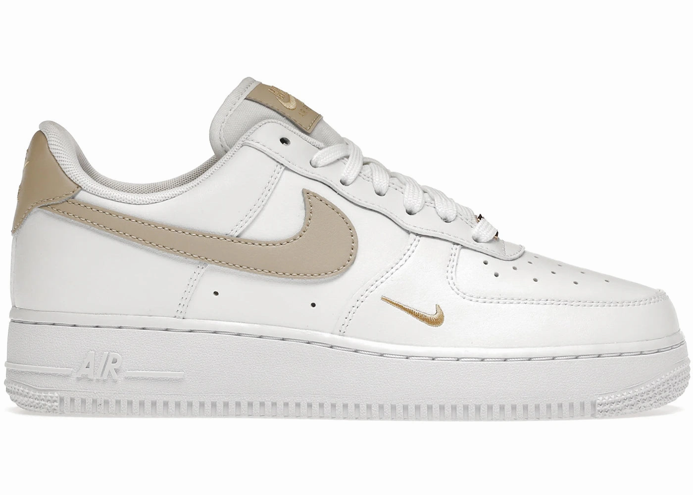 Lake Jog Chill Mode Nike Air Force 1 Low '07 Essential White Beige (Women'S)