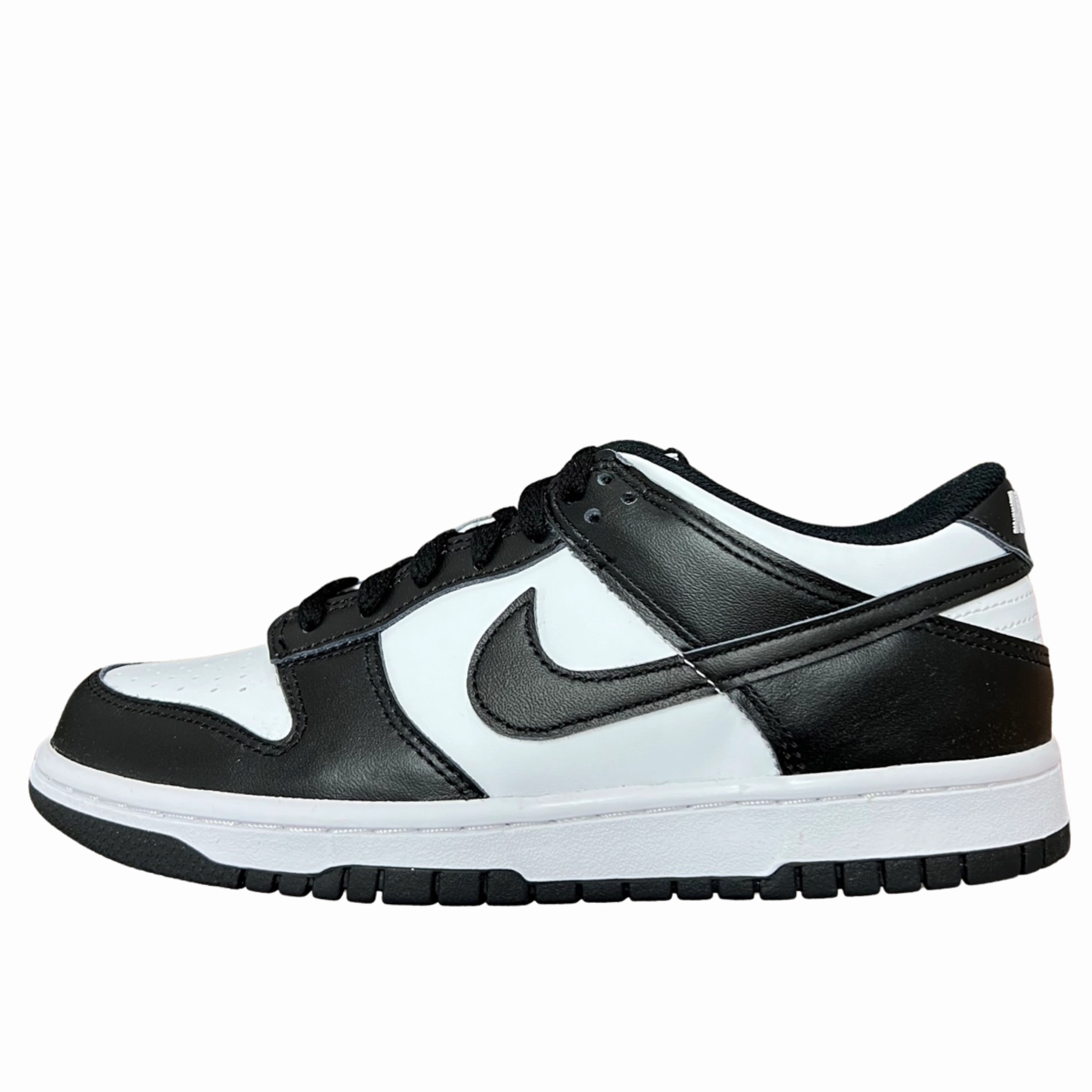 Nike Dunk Low White Black GS Street Drive Impact Resistant Toe Cap