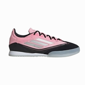 Adidas Men's F50 Messi Freestyle Soccer Shoes - Light Pink / Silver Metallic / Core Black Breath Comfort