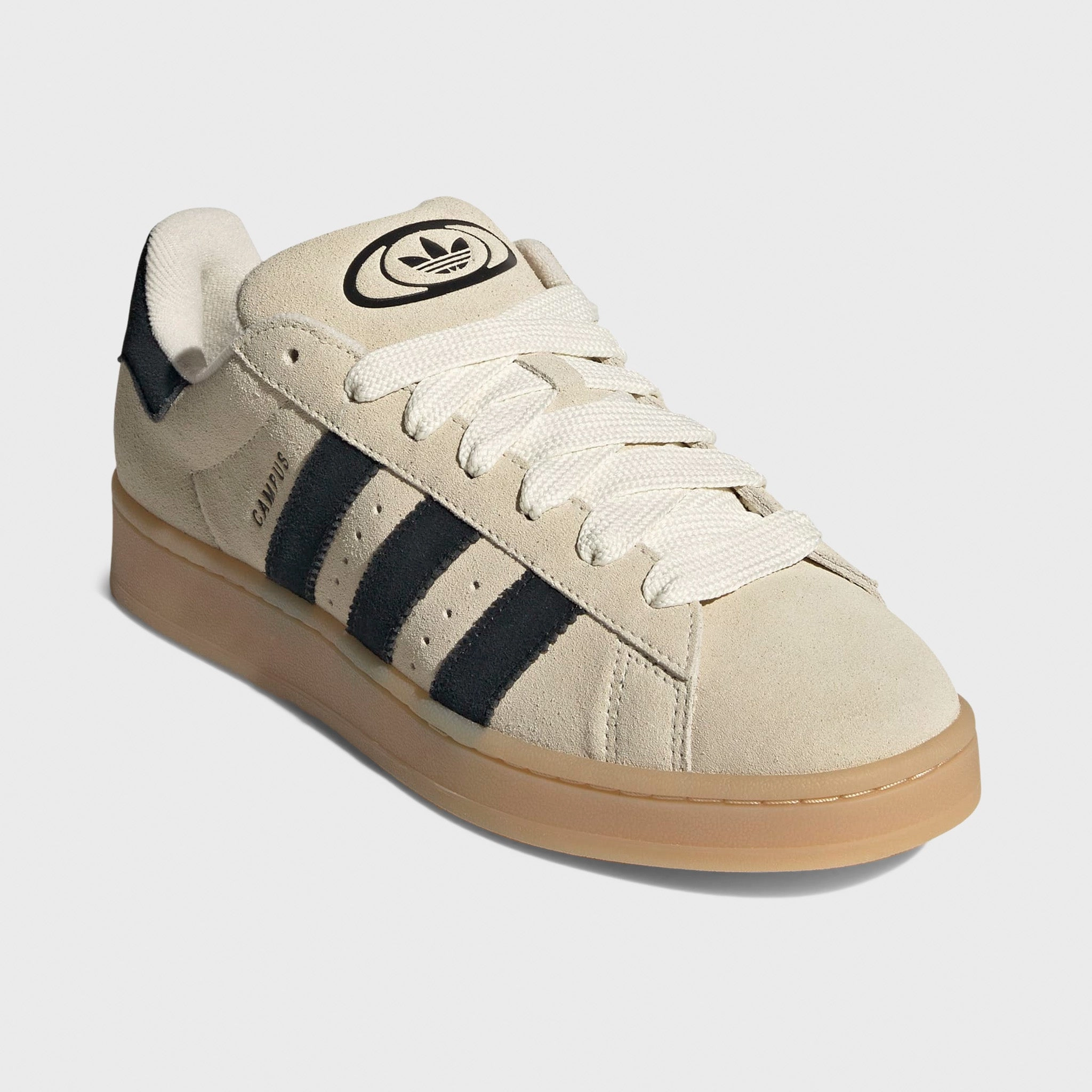 adidas Campus 00s Gum / White - Black Wide Toe Box Engineering Anti Odor Fabric