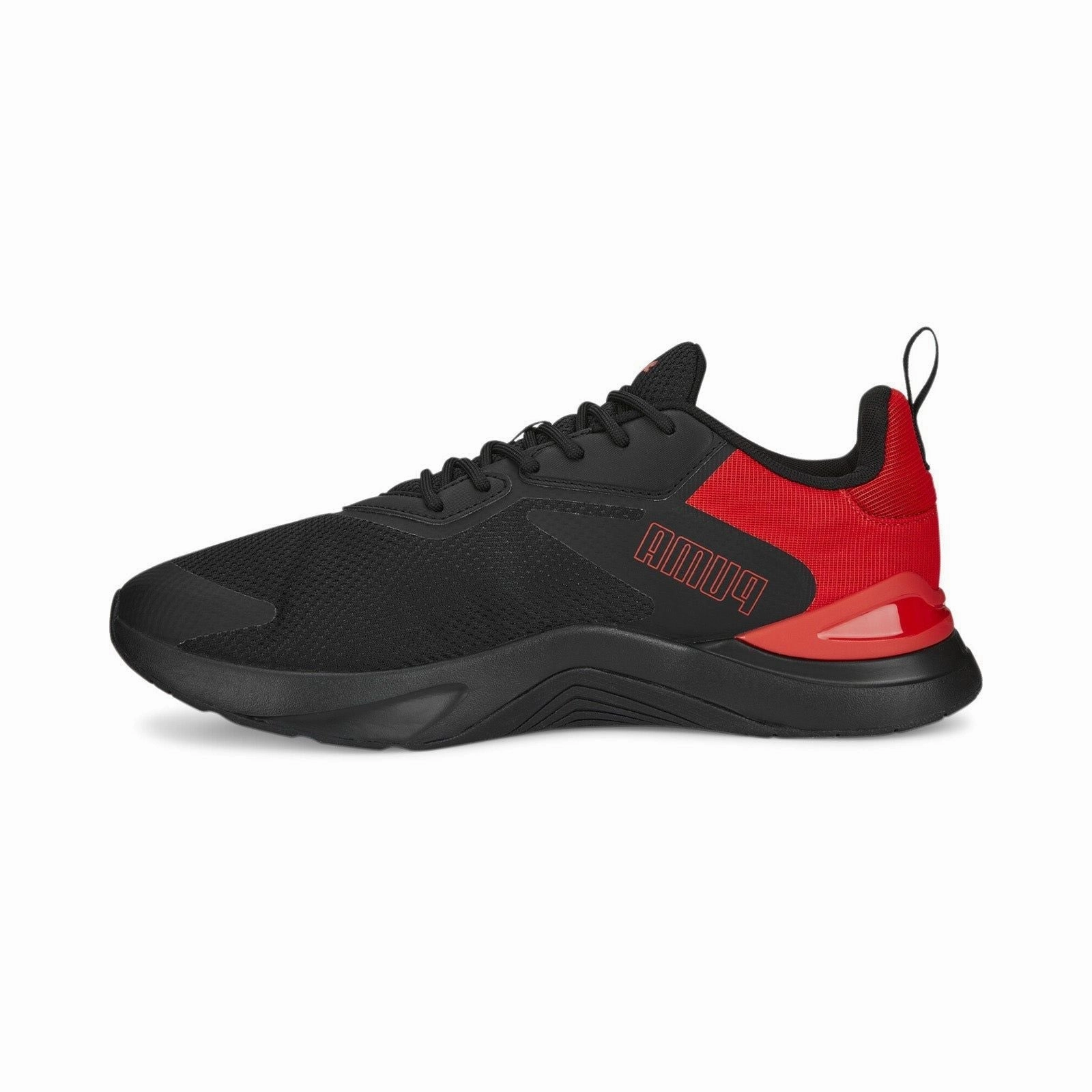 Puma Men's Infusion Training Shoes - Black / All Time Red Multidirectional Flex