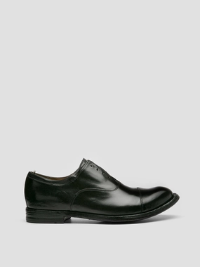 ANATOMIA 015 - Black Leather Oxford Shoes Perfect Fit