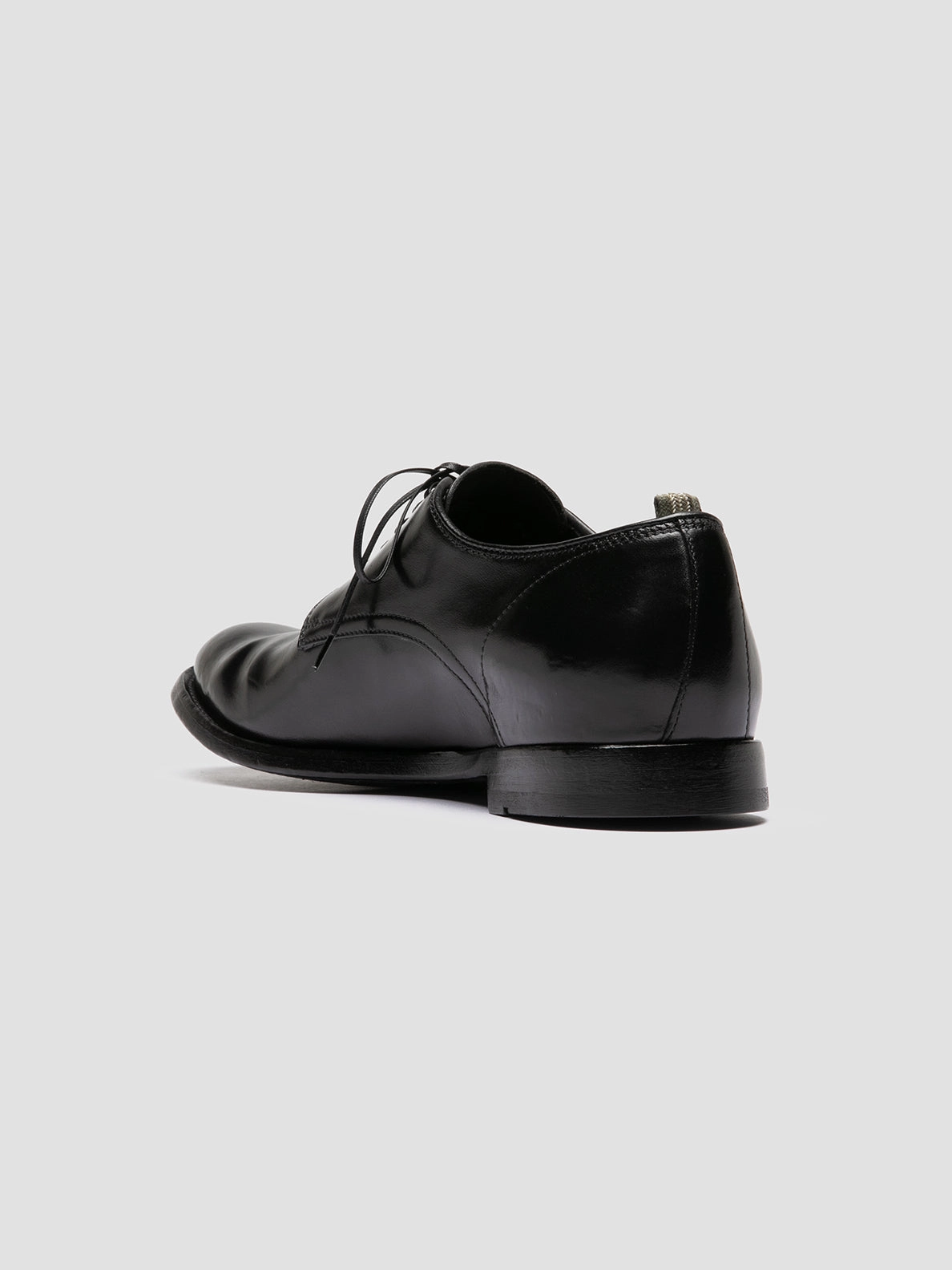 ANATOMIA 060 - Black Leather Derby Shoes Comfortable Lace