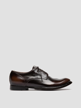 ANATOMIA 060 - Brown Leather Derby Shoes All Season Comfort Pair
