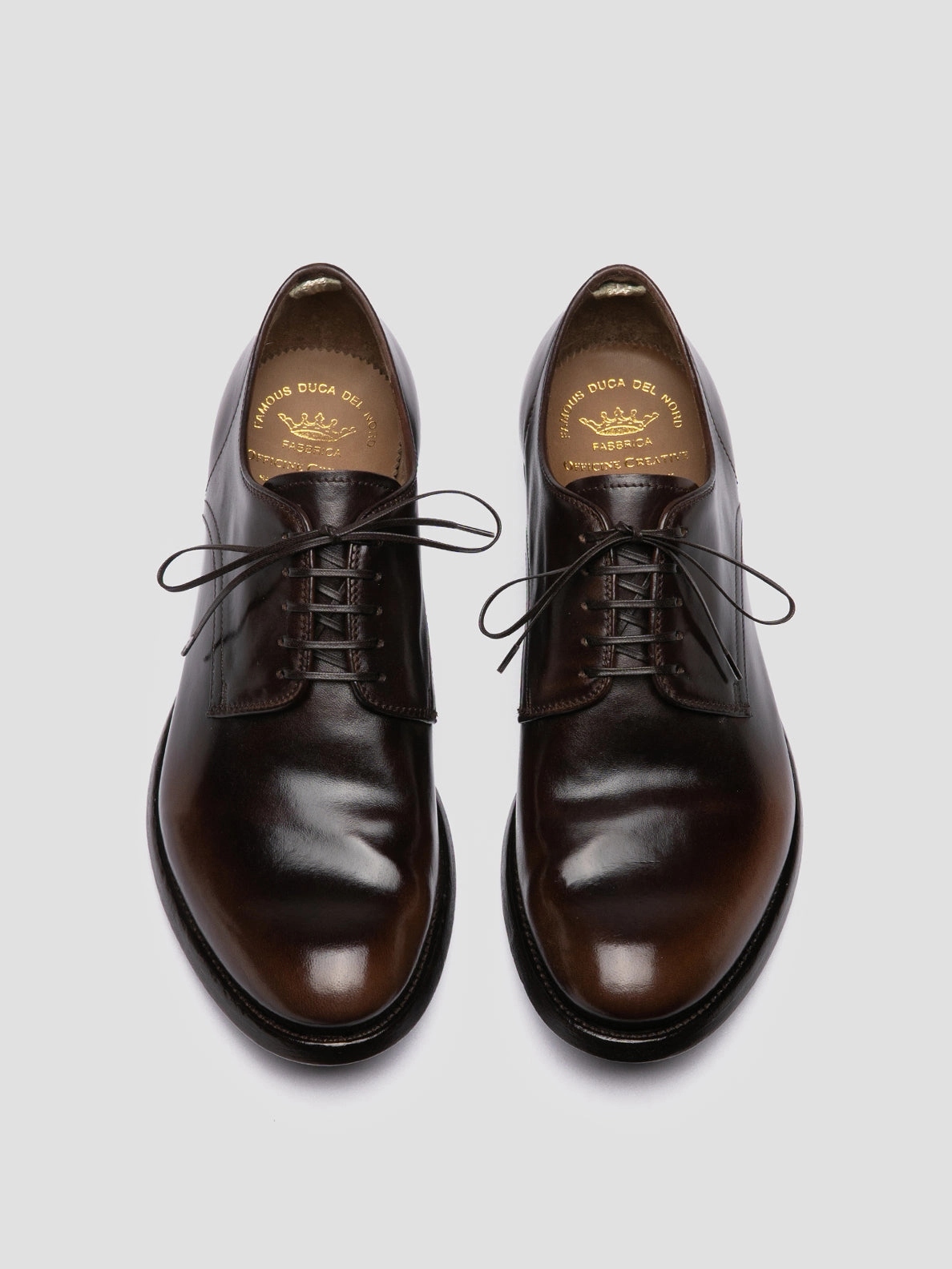 ANATOMIA 060 - Brown Leather Derby Shoes Durable Work Style Easy Styling