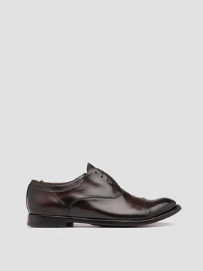 ANATOMIA 08 - Brown Leather Oxford Shoes Neutral Tones