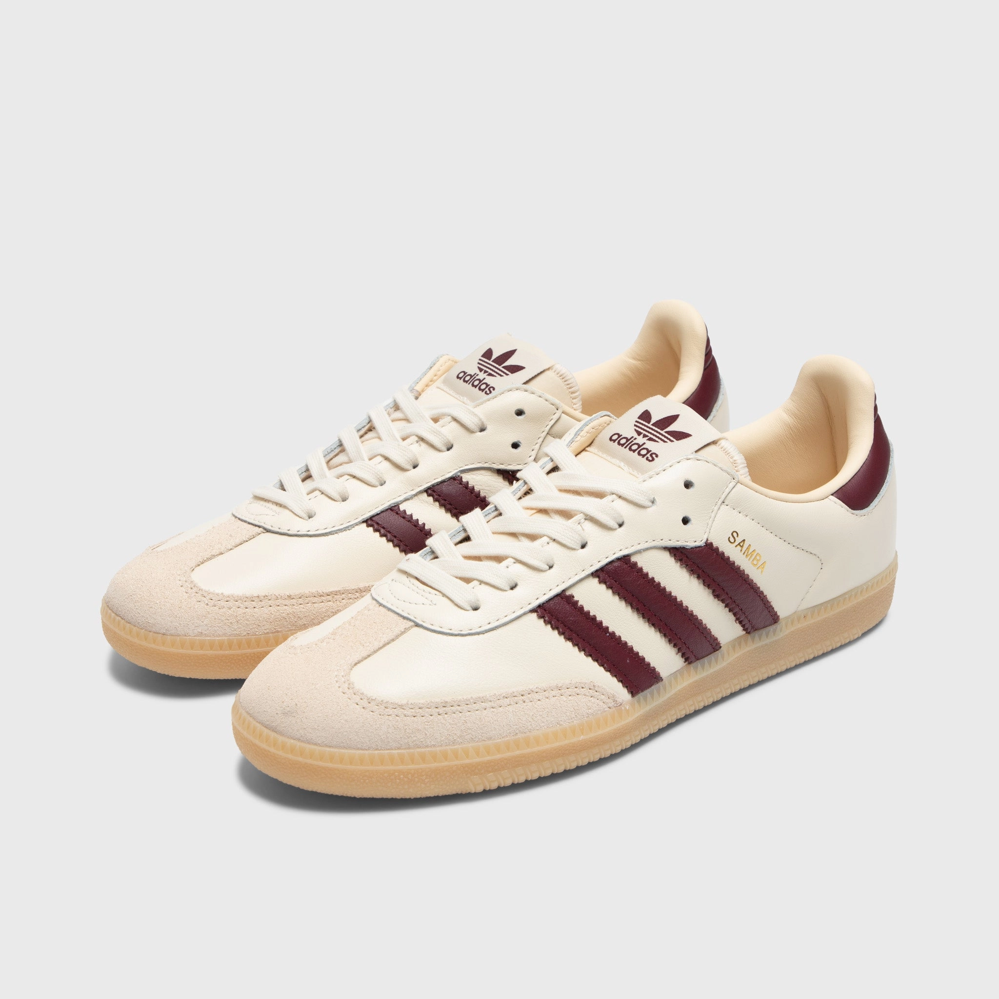 Fashion Essential Breathable Footbed adidas Samba OG White / Red - Gum