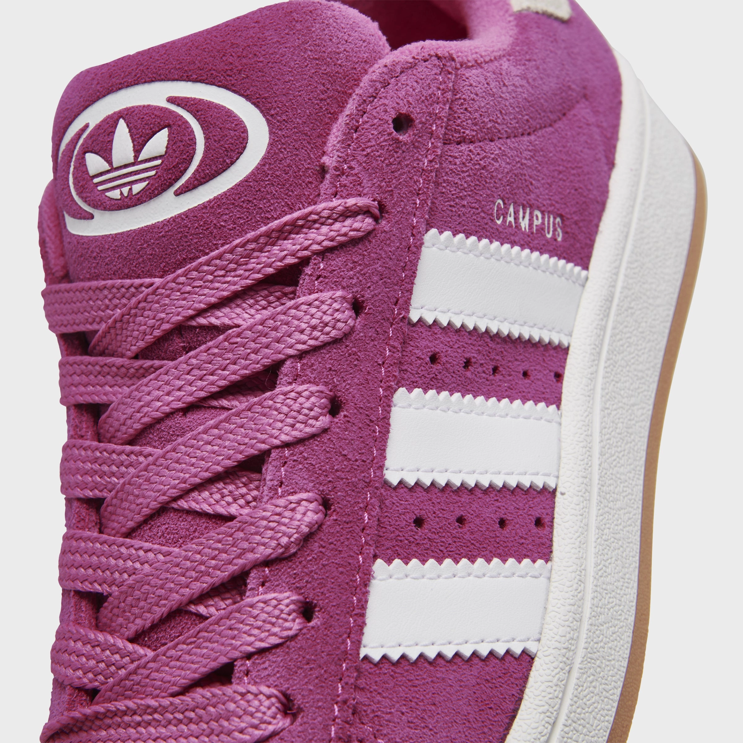 Gym Commute adidas Juniors' Campus 00s Pink / White - Gum
