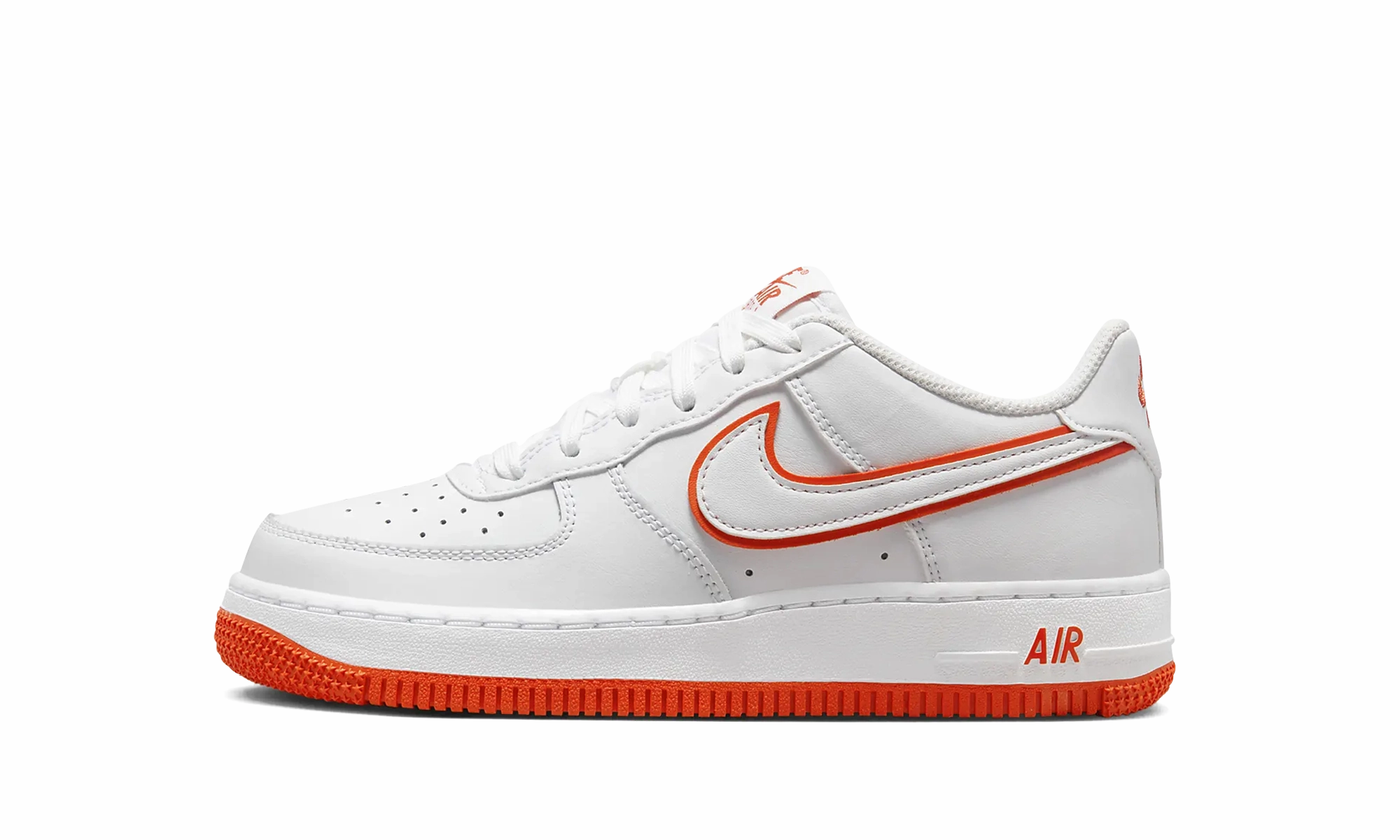 Air Force 1 GS "White / Picante Red" Easy Comfort Anti Skid