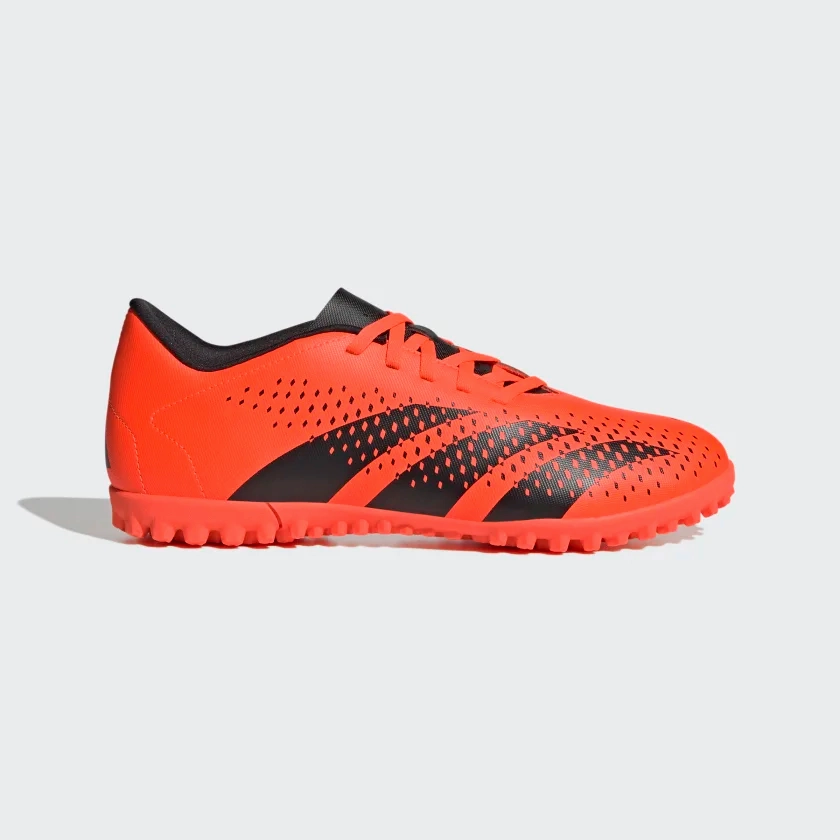Breathable Quarter Panels Durable durability Adidas Men's Predator Accuracy.4 Cleats - Team Solar Orange / Core Black