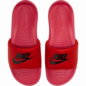 Seamless Upper Fabric Nike Men's Victori One Slides - University Red / Black
