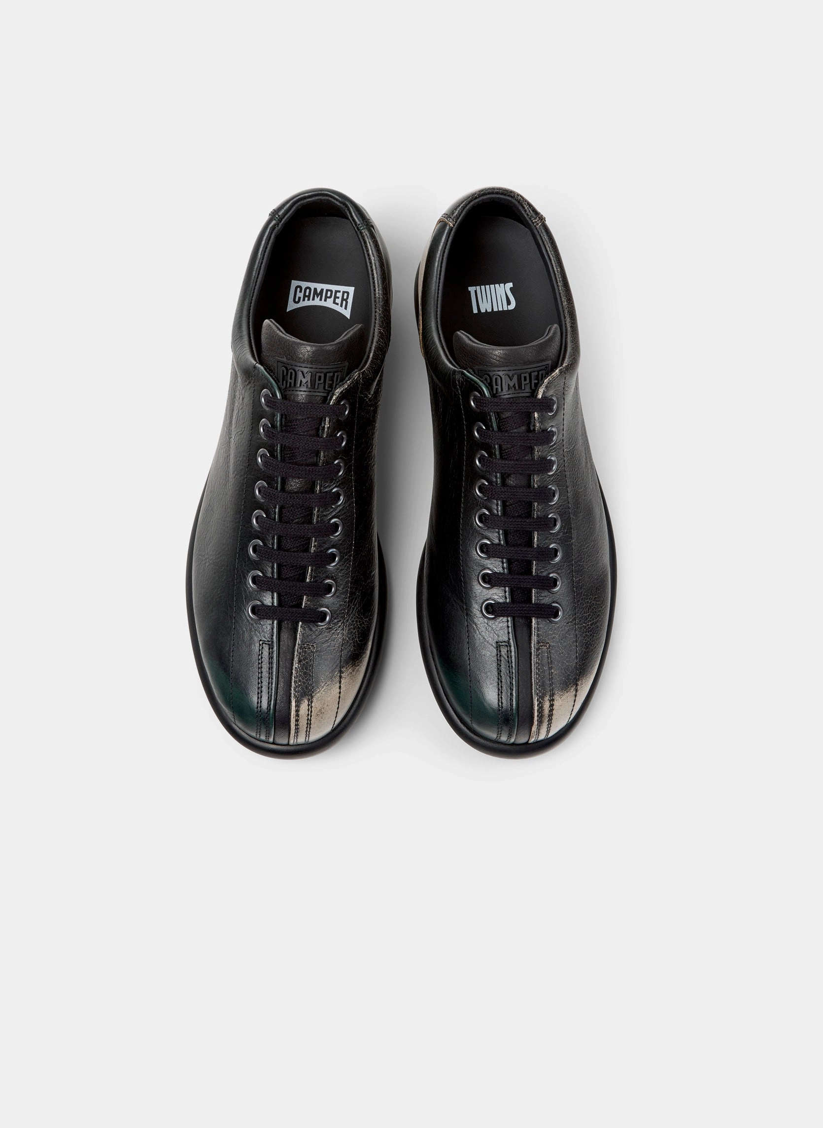 Matte Finish Office Ready All-day Comfort Shoes Men Camper Pelotas Ariel Twins