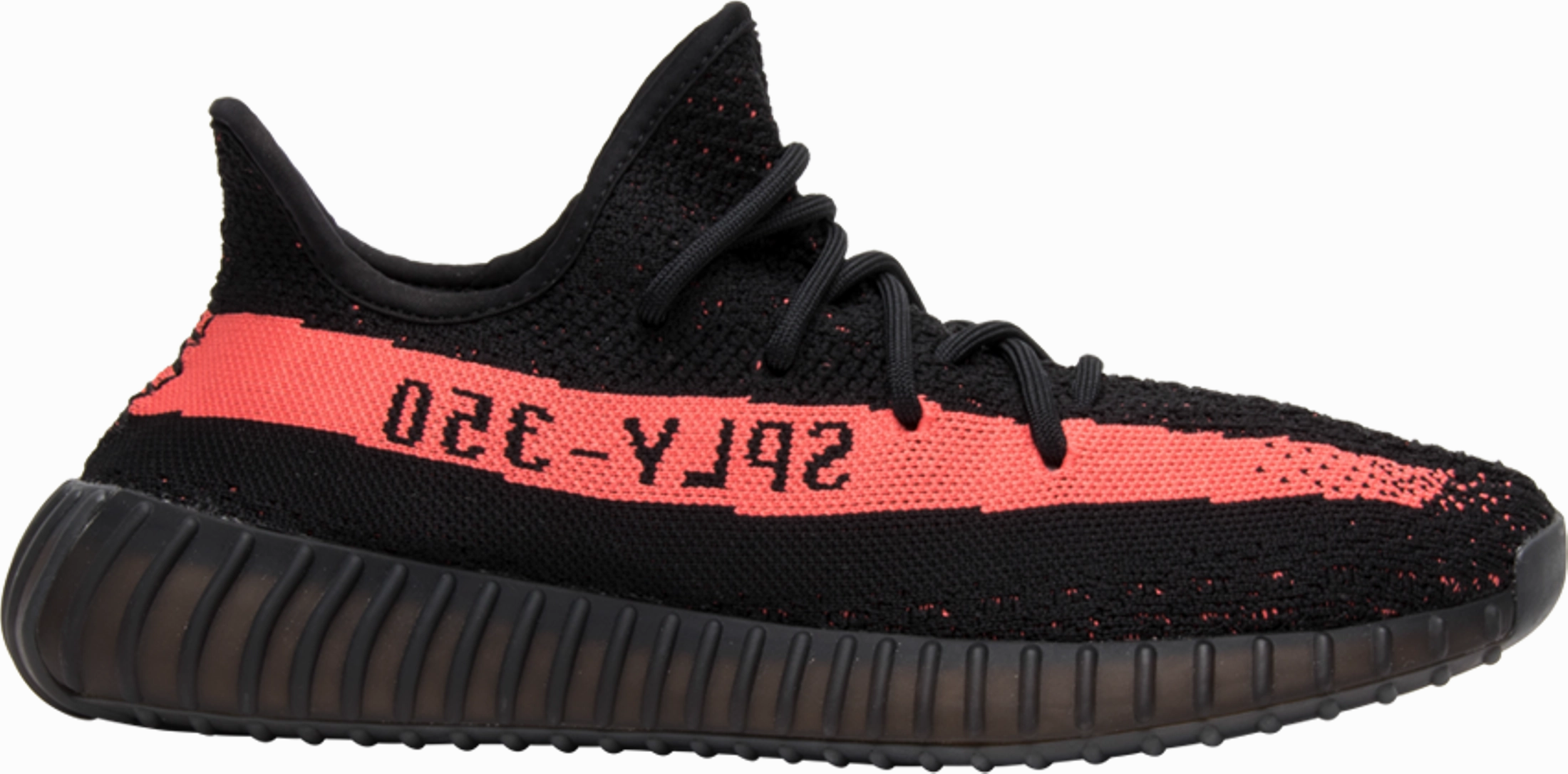 Full Flexibility Mesh Upper Yeezy Boost 350 V2 'Red' - BY9612